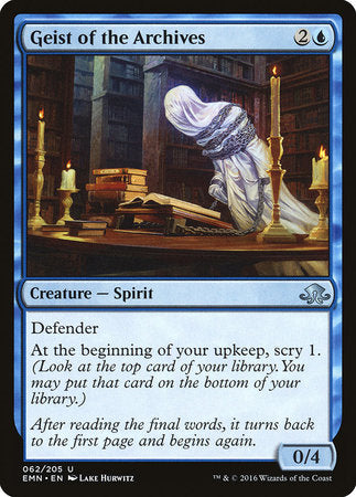 Geist of the Archives [Eldritch Moon] | Exor Games New Glasgow