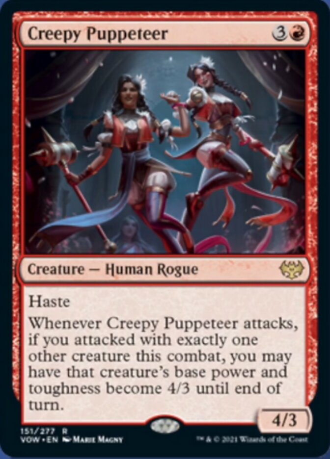 Creepy Puppeteer [Innistrad: Crimson Vow] | Exor Games New Glasgow