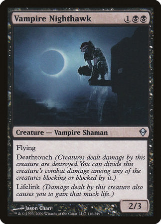 Vampire Nighthawk [Zendikar] | Exor Games New Glasgow