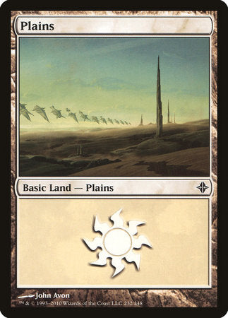 Plains (232) [Rise of the Eldrazi] | Exor Games New Glasgow