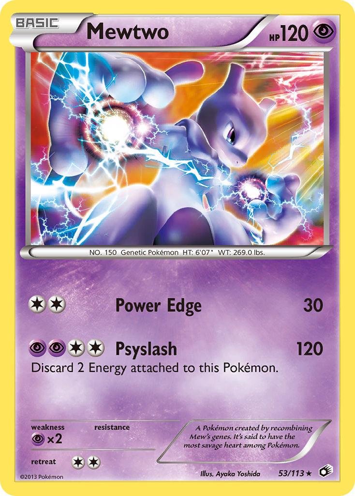 Mewtwo (53/113) [Black & White: Legendary Treasures] | Exor Games New Glasgow