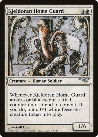 Kjeldoran Home Guard [Coldsnap Theme Decks] | Exor Games New Glasgow