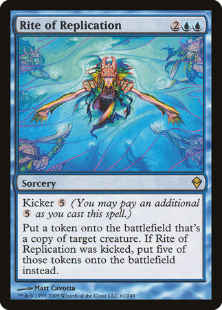 Rite of Replication [Zendikar] | Exor Games New Glasgow