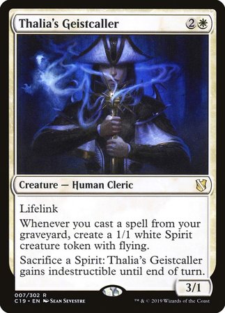 Thalia's Geistcaller [Commander 2019] | Exor Games New Glasgow