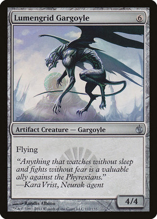 Lumengrid Gargoyle [Mirrodin Besieged] | Exor Games New Glasgow