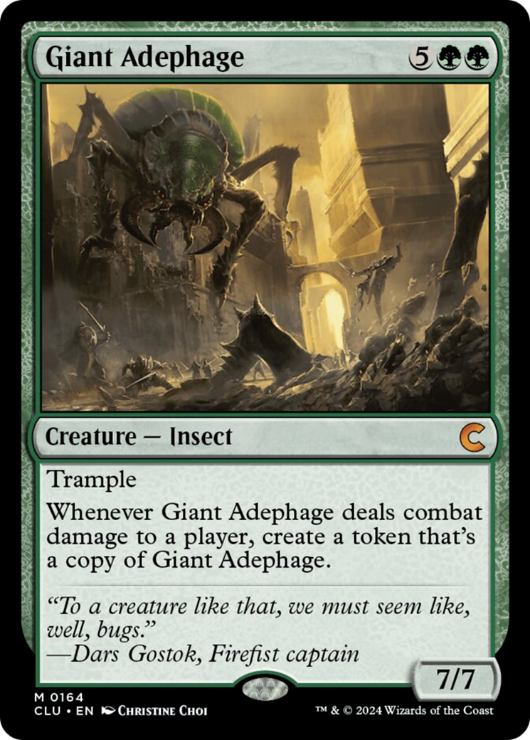 Giant Adephage [Ravnica: Clue Edition] | Exor Games New Glasgow