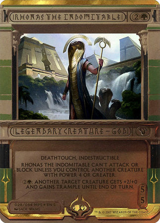 Rhonas the Indomitable [Amonkhet Invocations] | Exor Games New Glasgow