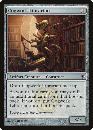 Cogwork Librarian [Conspiracy] | Exor Games New Glasgow