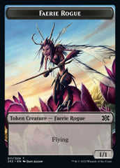 Faerie Rogue // Angel Double-sided Token [Double Masters 2022 Tokens] | Exor Games New Glasgow