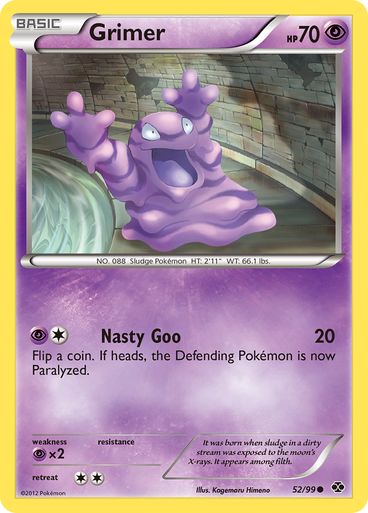 Grimer (52/99) [Black & White: Next Destinies] | Exor Games New Glasgow