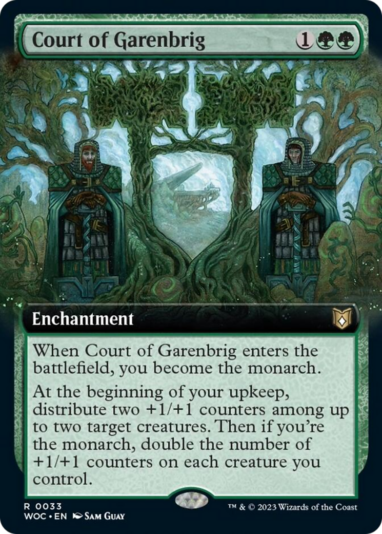 Court of Garenbrig (Extended Art) [Wilds of Eldraine Commander] | Exor Games New Glasgow