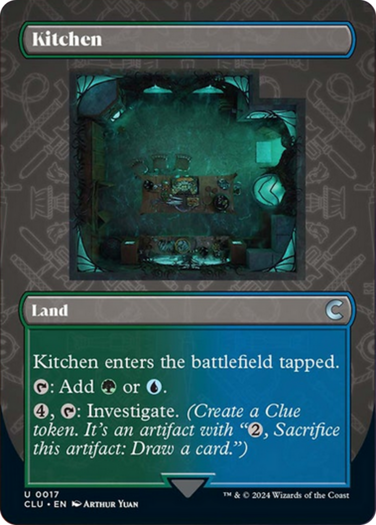 Kitchen (Borderless) [Ravnica: Clue Edition] | Exor Games New Glasgow