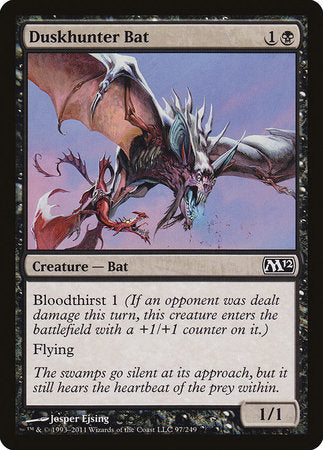 Duskhunter Bat [Magic 2012] | Exor Games New Glasgow