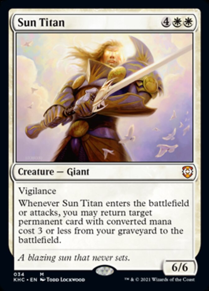 Sun Titan [Kaldheim Commander] | Exor Games New Glasgow