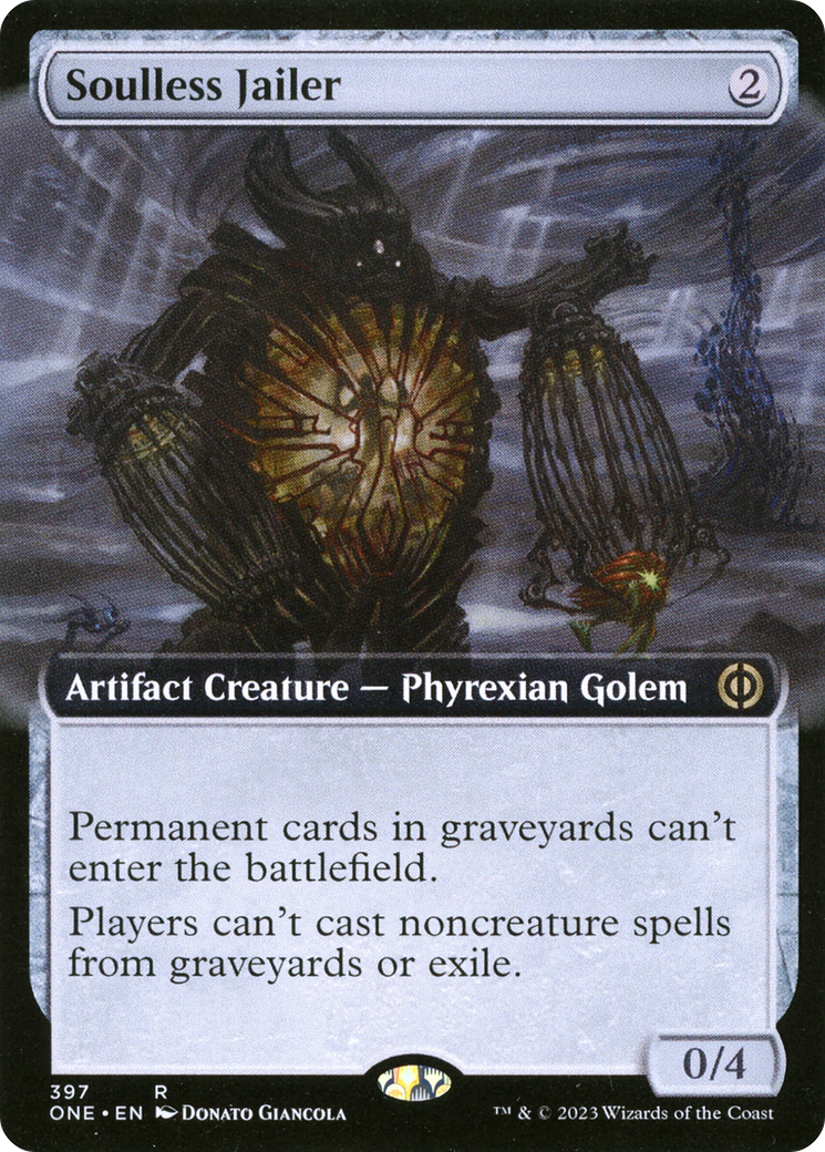 Soulless Jailer (Extended Art) [Phyrexia: All Will Be One] | Exor Games New Glasgow