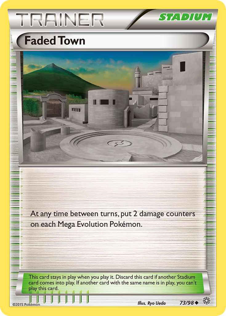 Faded Town (73/98) [XY: Ancient Origins] | Exor Games New Glasgow