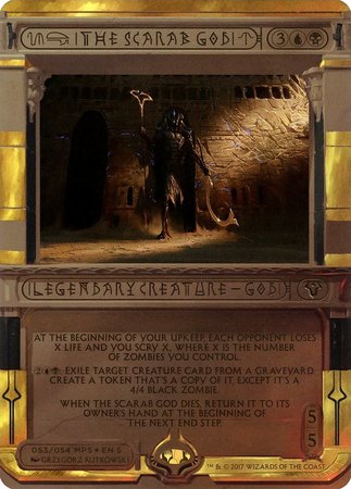 The Scarab God [Amonkhet Invocations] | Exor Games New Glasgow