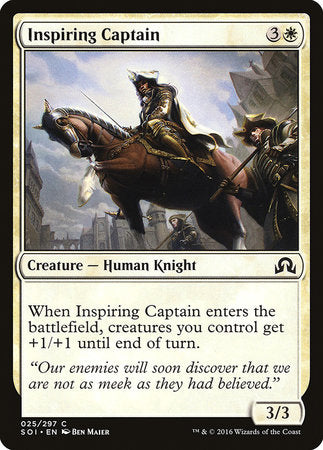 Inspiring Captain [Shadows over Innistrad] | Exor Games New Glasgow