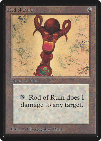 Rod of Ruin [Limited Edition Beta] | Exor Games New Glasgow