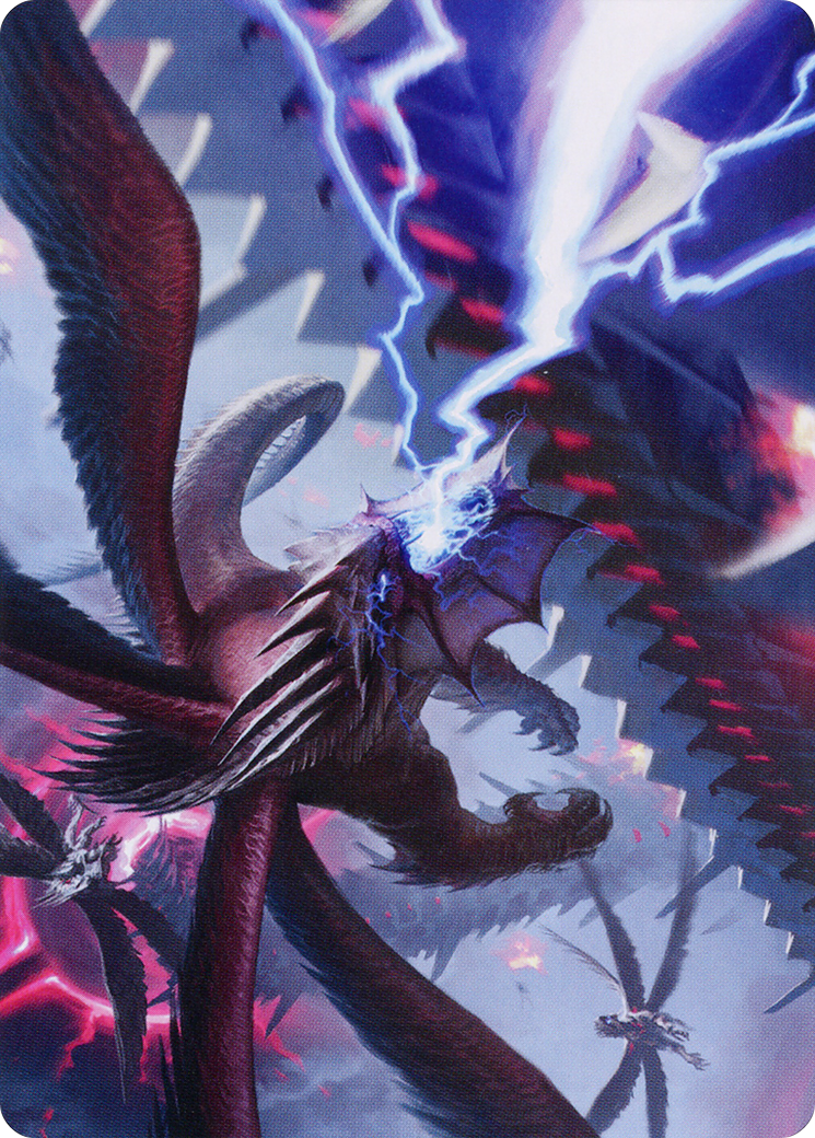 Defiant Thundermaw Art Card [March of the Machine Art Series] | Exor Games New Glasgow