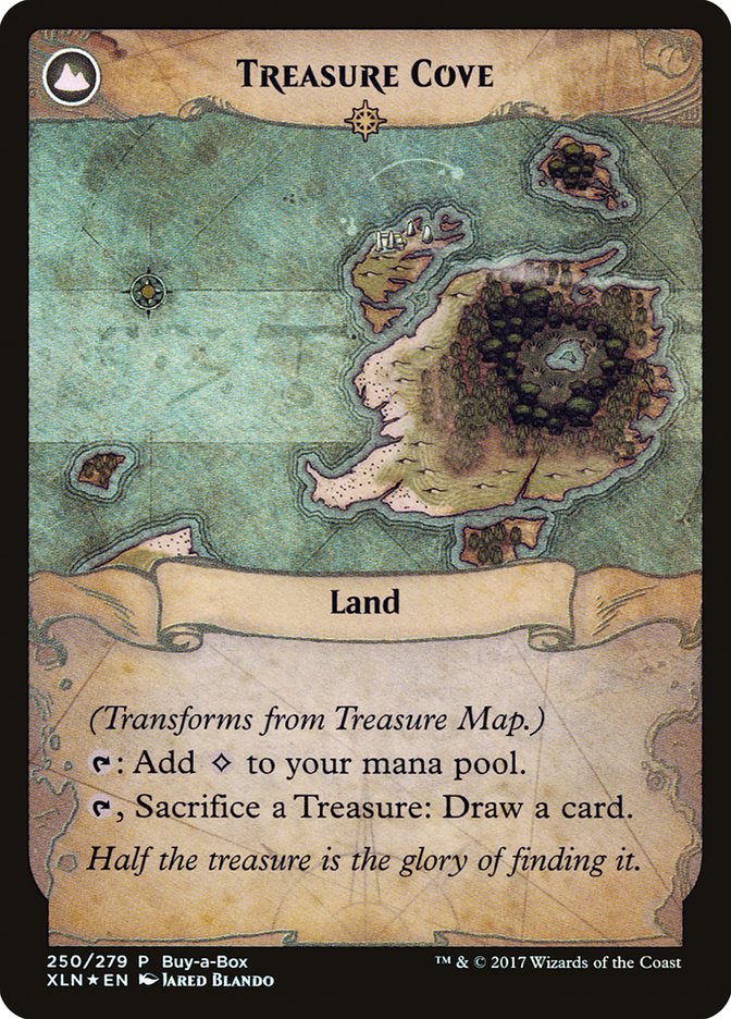 Treasure Map // Treasure Cove (Buy-A-Box) [Ixalan Treasure Chest] | Exor Games New Glasgow