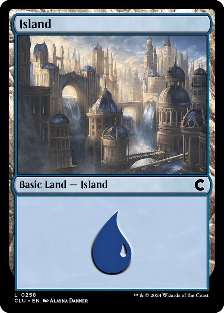 Island (0258) [Ravnica: Clue Edition] | Exor Games New Glasgow