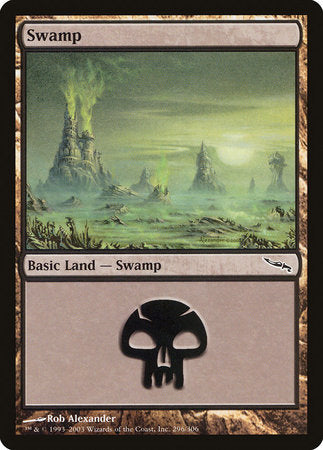 Swamp (296) [Mirrodin] | Exor Games New Glasgow