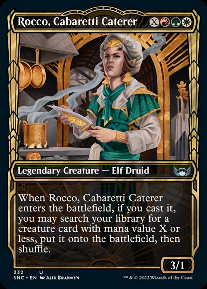 Rocco, Cabaretti Caterer (Showcase Golden Age) [Streets of New Capenna] | Exor Games New Glasgow