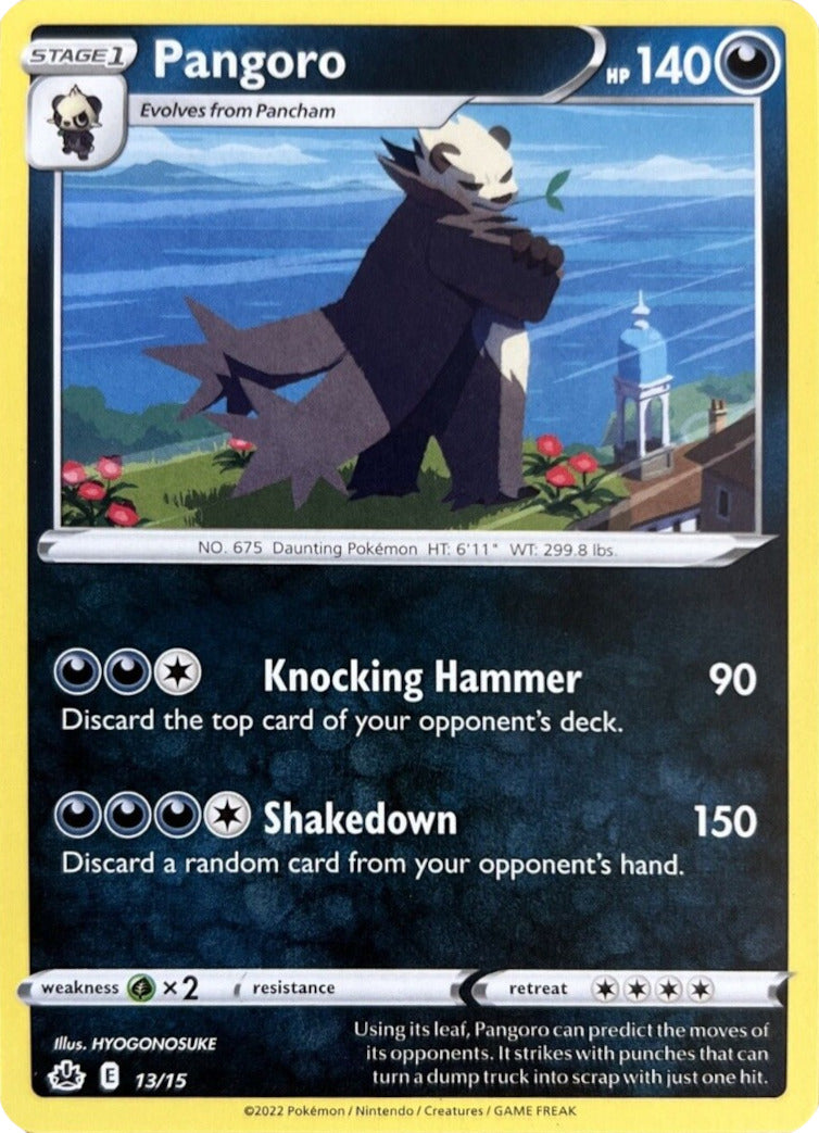 Pangoro (13/15) [McDonald's Promos: Match Battle] | Exor Games New Glasgow