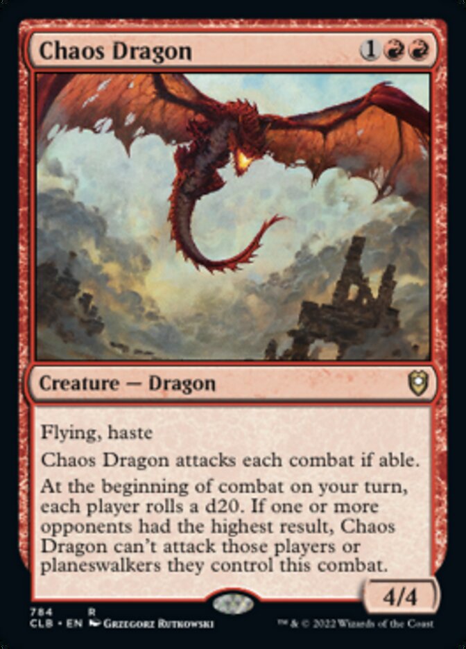 Chaos Dragon [Commander Legends: Battle for Baldur's Gate] | Exor Games New Glasgow