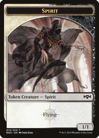 Spirit Token [Ravnica Allegiance Tokens] | Exor Games New Glasgow