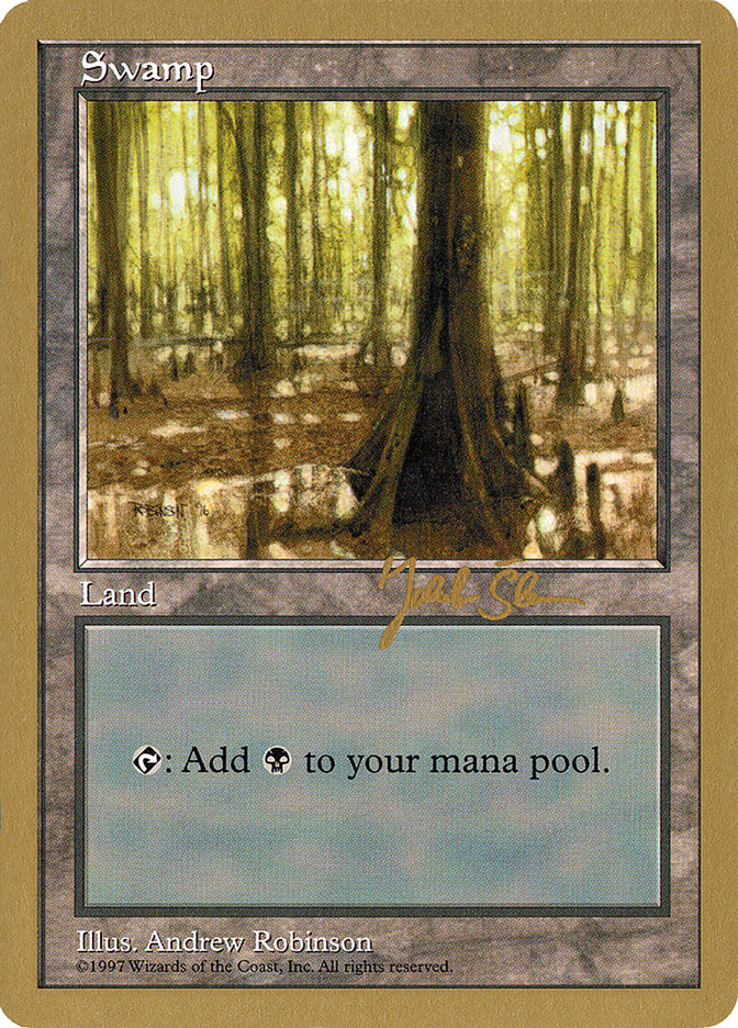 Swamp (js439) (Jakub Slemr) [World Championship Decks 1997] | Exor Games New Glasgow