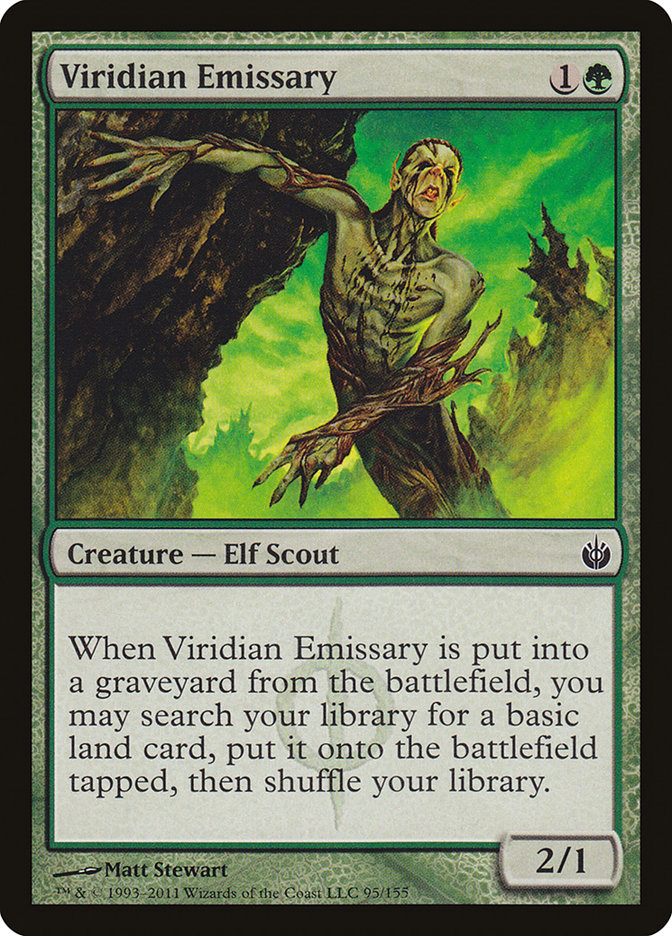 Viridian Emissary [Mirrodin Besieged] | Exor Games New Glasgow