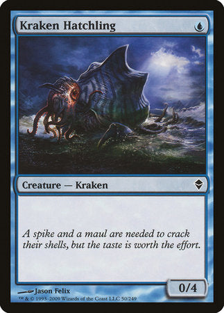 Kraken Hatchling [Zendikar] | Exor Games New Glasgow