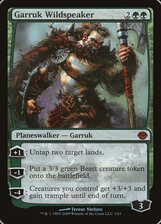 Garruk Wildspeaker [Duel Decks: Garruk vs. Liliana] | Exor Games New Glasgow