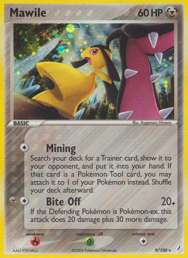 Mawile (9/100) [EX: Crystal Guardians] | Exor Games New Glasgow
