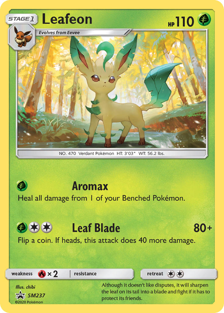 Leafeon (SM237) [Sun & Moon: Black Star Promos] | Exor Games New Glasgow