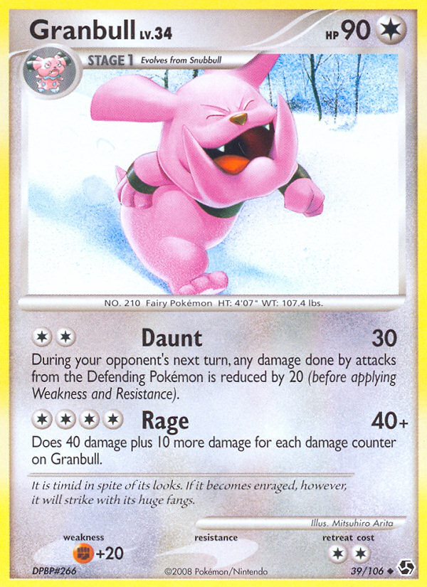 Granbull (39/106) [Diamond & Pearl: Great Encounters] | Exor Games New Glasgow