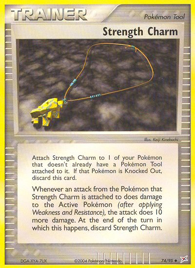 Strength Charm (74/95) [EX: Team Magma vs Team Aqua] | Exor Games New Glasgow