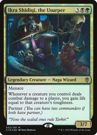 Ikra Shidiqi, the Usurper [Commander 2016] | Exor Games New Glasgow