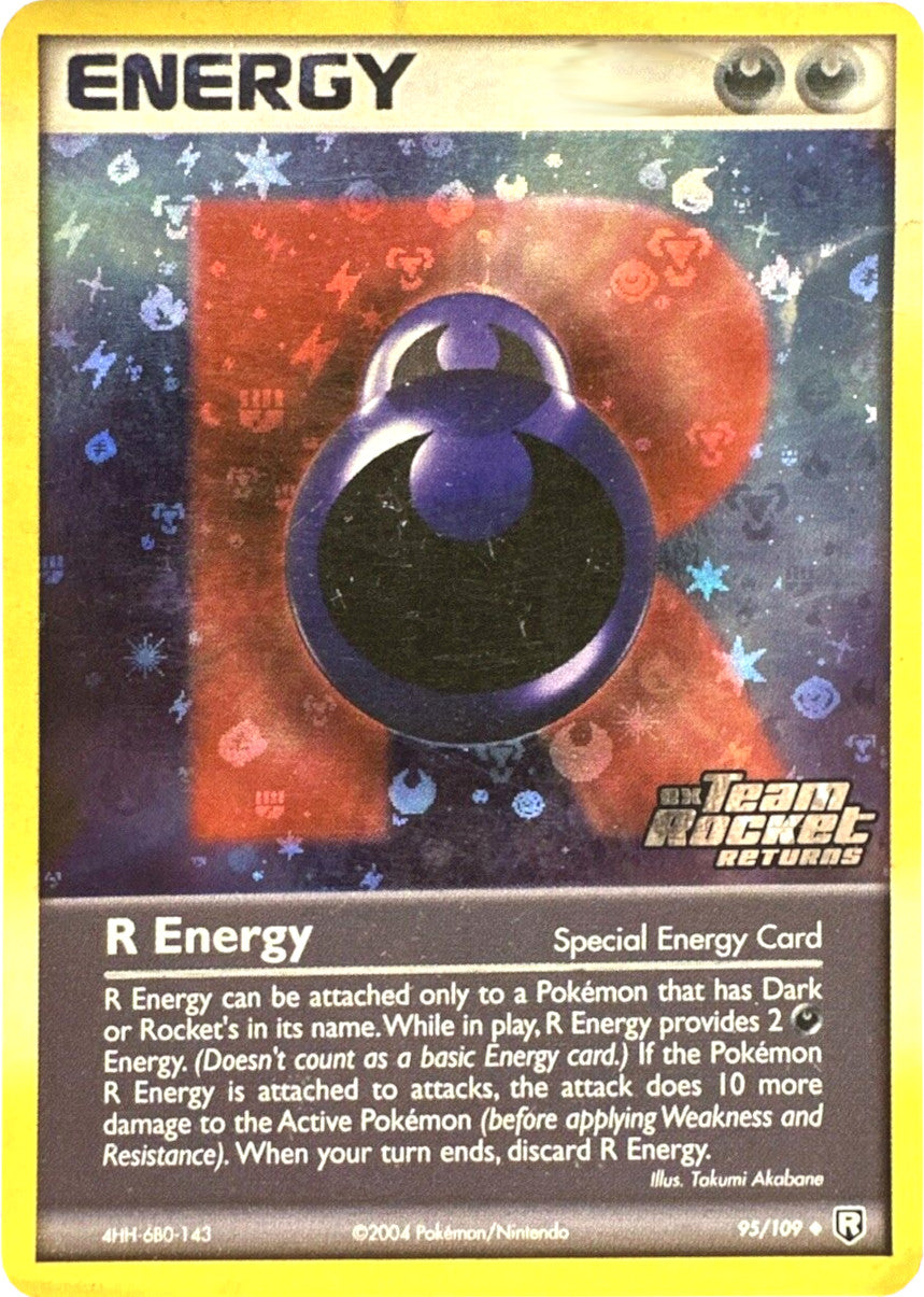 R Energy (95/109) (Stamped) [EX: Team Rocket Returns] | Exor Games New Glasgow