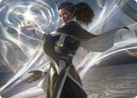 Clever Lumimancer Art Card [Strixhaven: School of Mages Art Series] | Exor Games New Glasgow