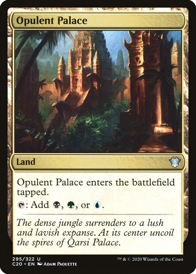 Opulent Palace [Commander 2020] | Exor Games New Glasgow