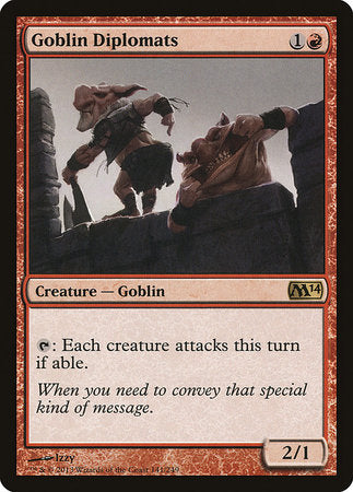 Goblin Diplomats [Magic 2014] | Exor Games New Glasgow