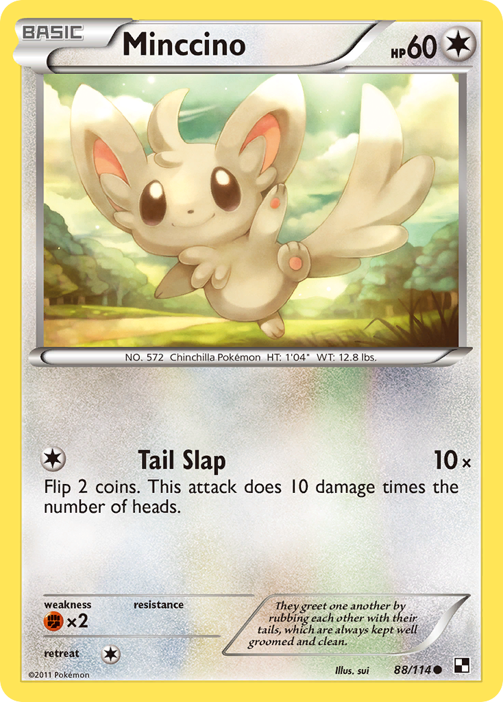 Minccino (88/114) [Black & White: Base Set] | Exor Games New Glasgow