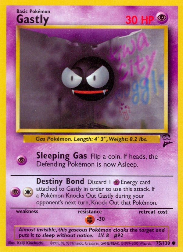 Gastly (75/130) [Base Set 2] | Exor Games New Glasgow