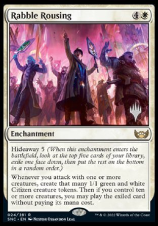 Rabble Rousing (Promo Pack) [Streets of New Capenna Promos] | Exor Games New Glasgow
