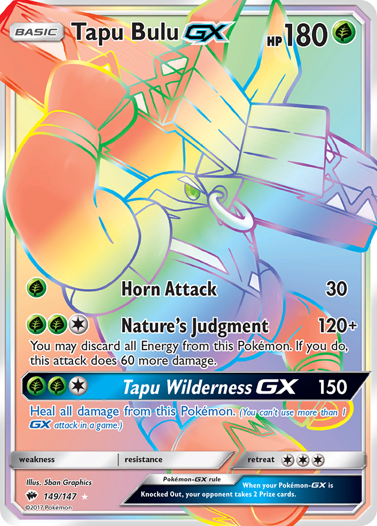 Tapu Bulu GX (149/147) [Sun & Moon: Burning Shadows] | Exor Games New Glasgow