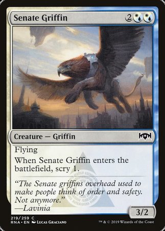 Senate Griffin [Ravnica Allegiance] | Exor Games New Glasgow