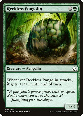 Reckless Pangolin [Global Series Jiang Yanggu & Mu Yanling] | Exor Games New Glasgow